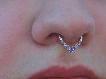 Rise + Shine Clicker with Amethyst Ombre