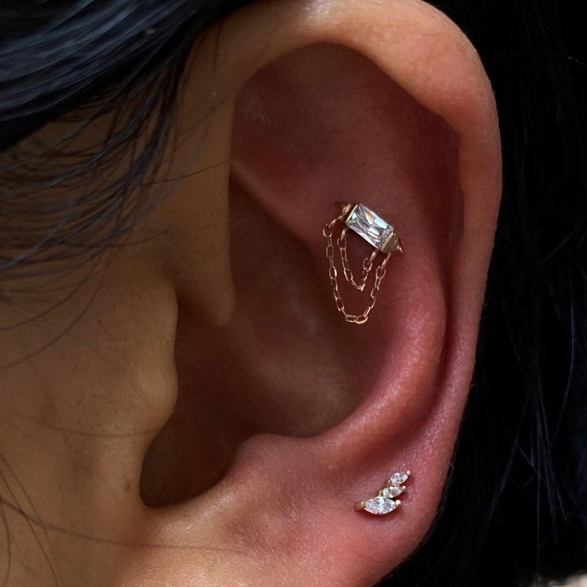 Vice Threadless End with CZ
